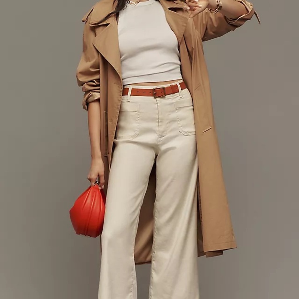 Colette wide leg linen pants